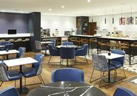 Marriott Heathrow Breakfast Lounge